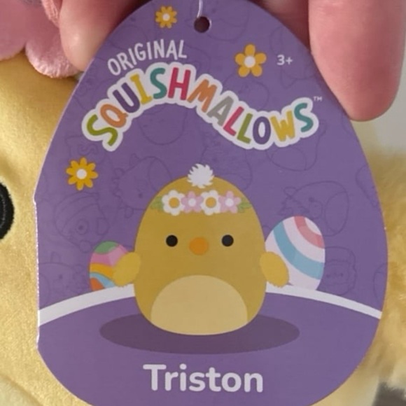 NWT Squishmallow Triston 8 inch chick NEW Easter 2024. - Picture 6 of 7